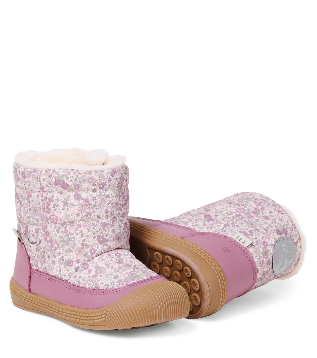Botas Delaney Tex con piel floral | Wheat