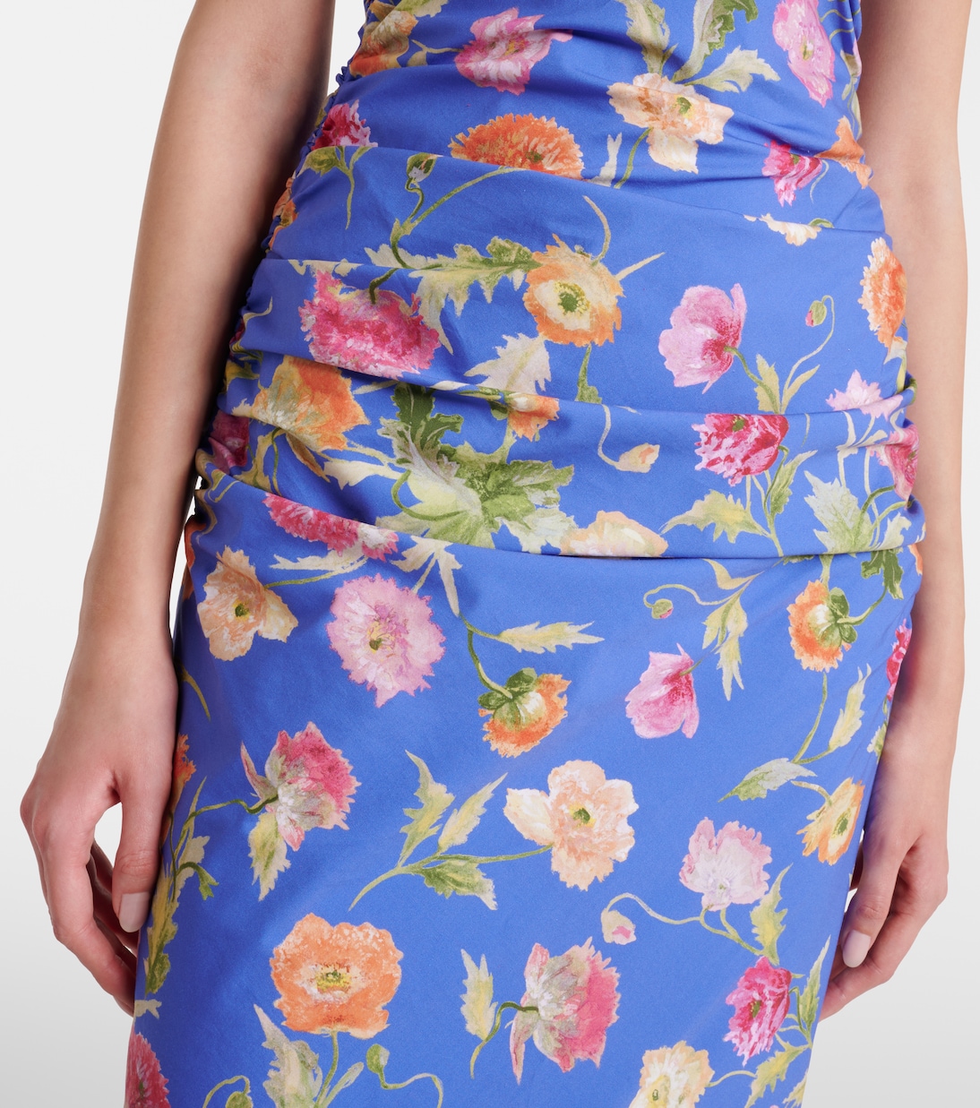 Midikleid aus einem Baumwollgemisch | Carolina Herrera