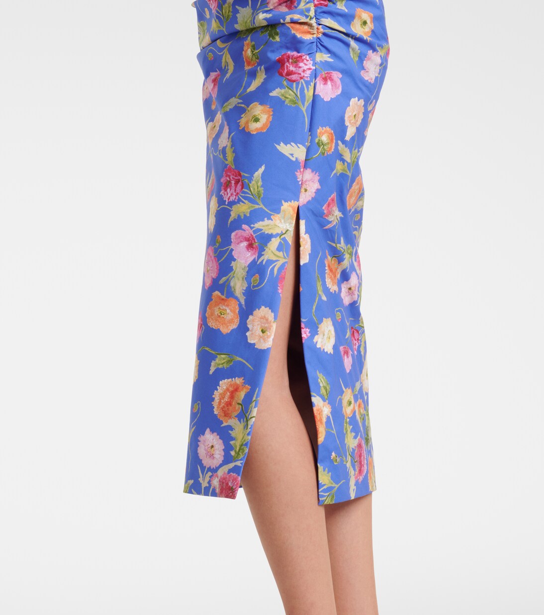 Midikleid aus einem Baumwollgemisch | Carolina Herrera