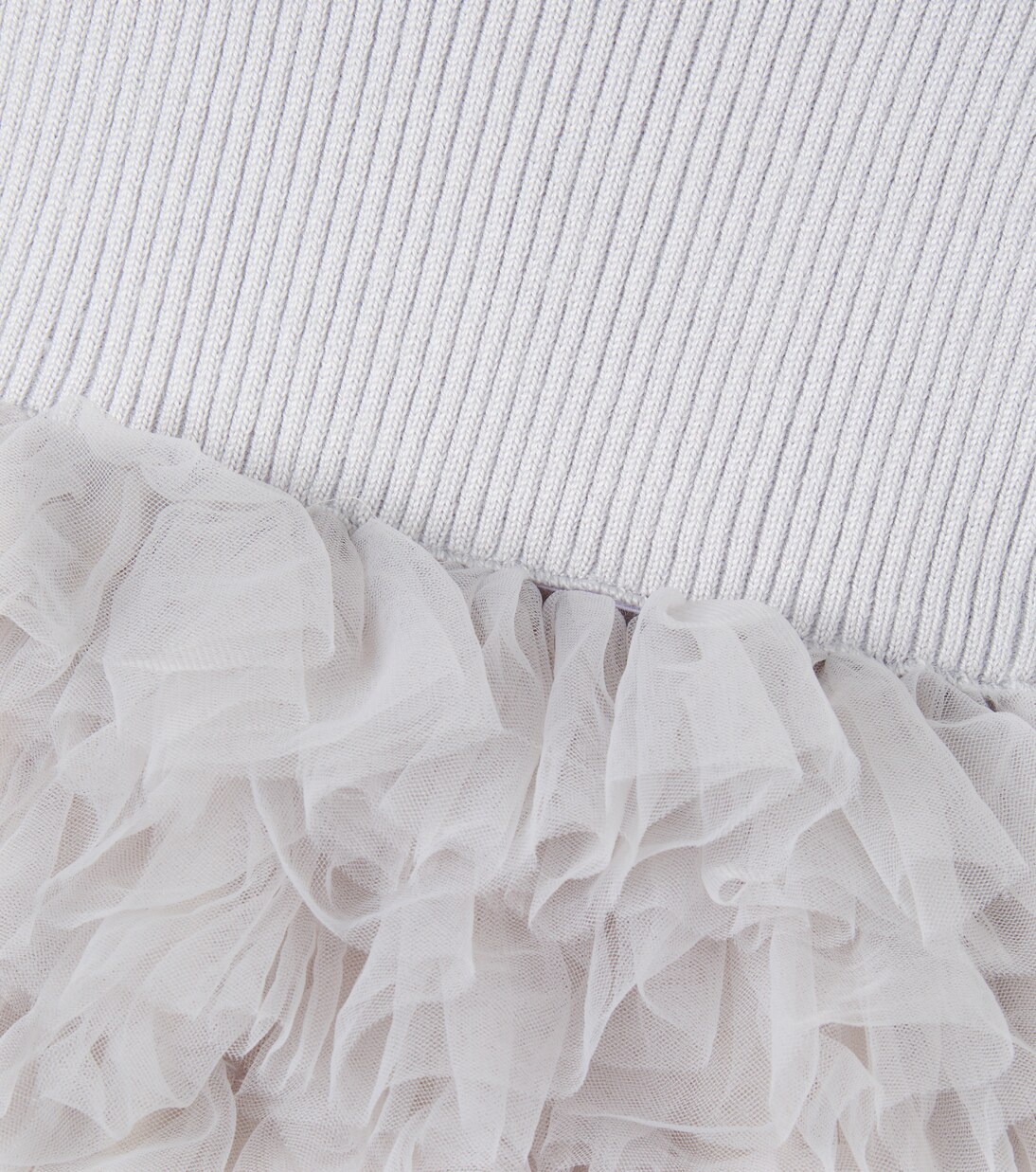 Baby Cecilly wool-blend tulle dress | Donsje