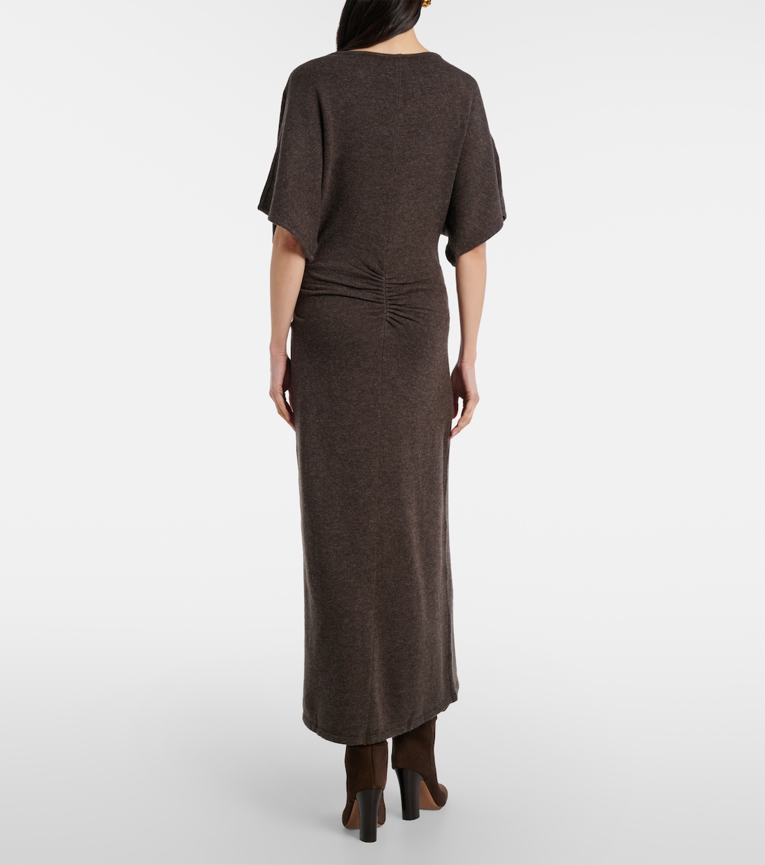 Amelie wool-blend maxi dress | Staud