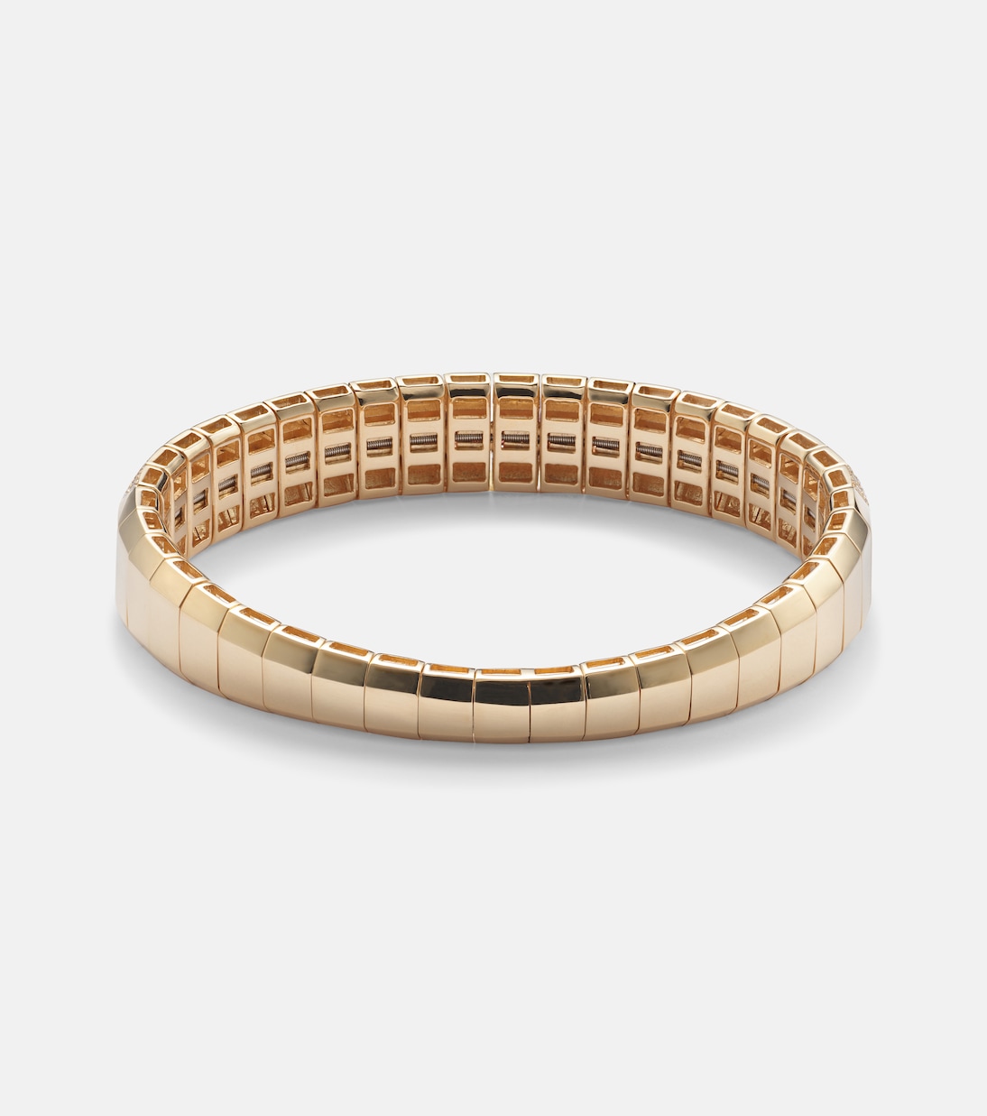 Bracciale Stretch in oro rosa 18kt con pietre preziose | Shay Jewelry