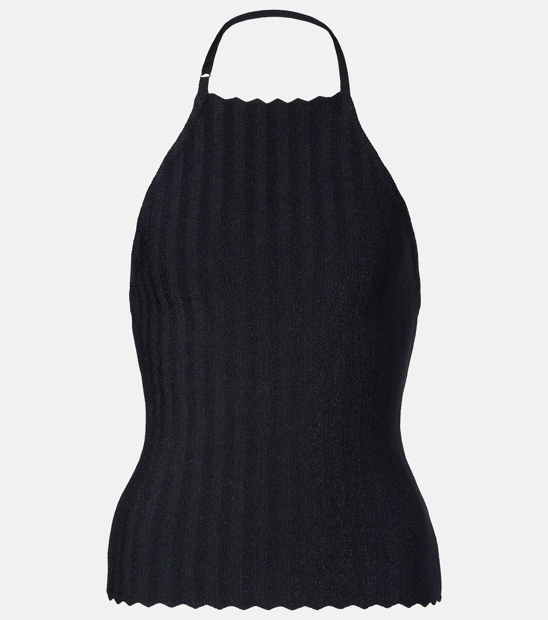 Tablier knitted halterneck top | Jacquemus