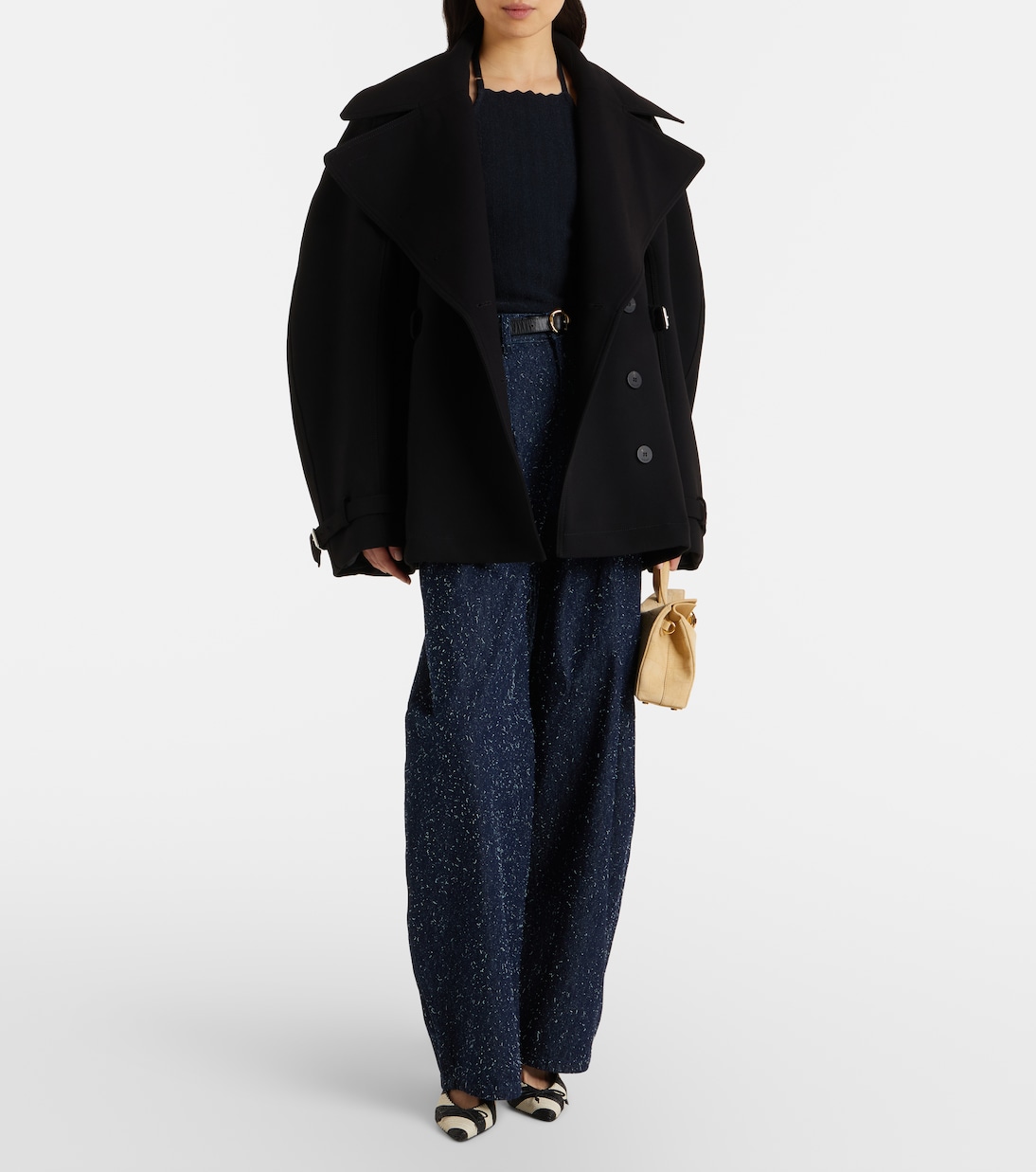 Tablier knitted halterneck top | Jacquemus