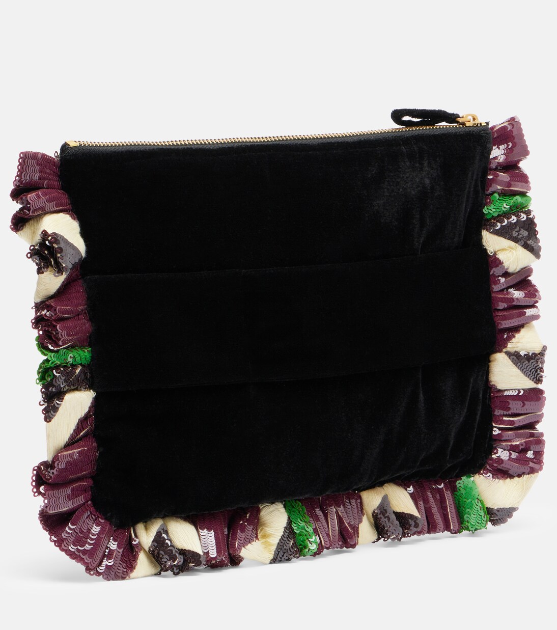 Clutch con paillettes | La DoubleJ