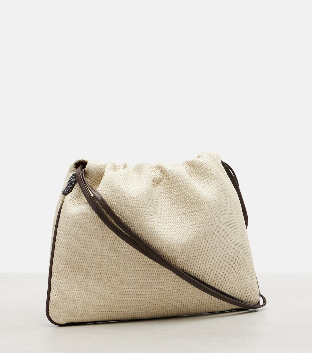 Sac à bandoulière Mini en toile | Brunello Cucinelli