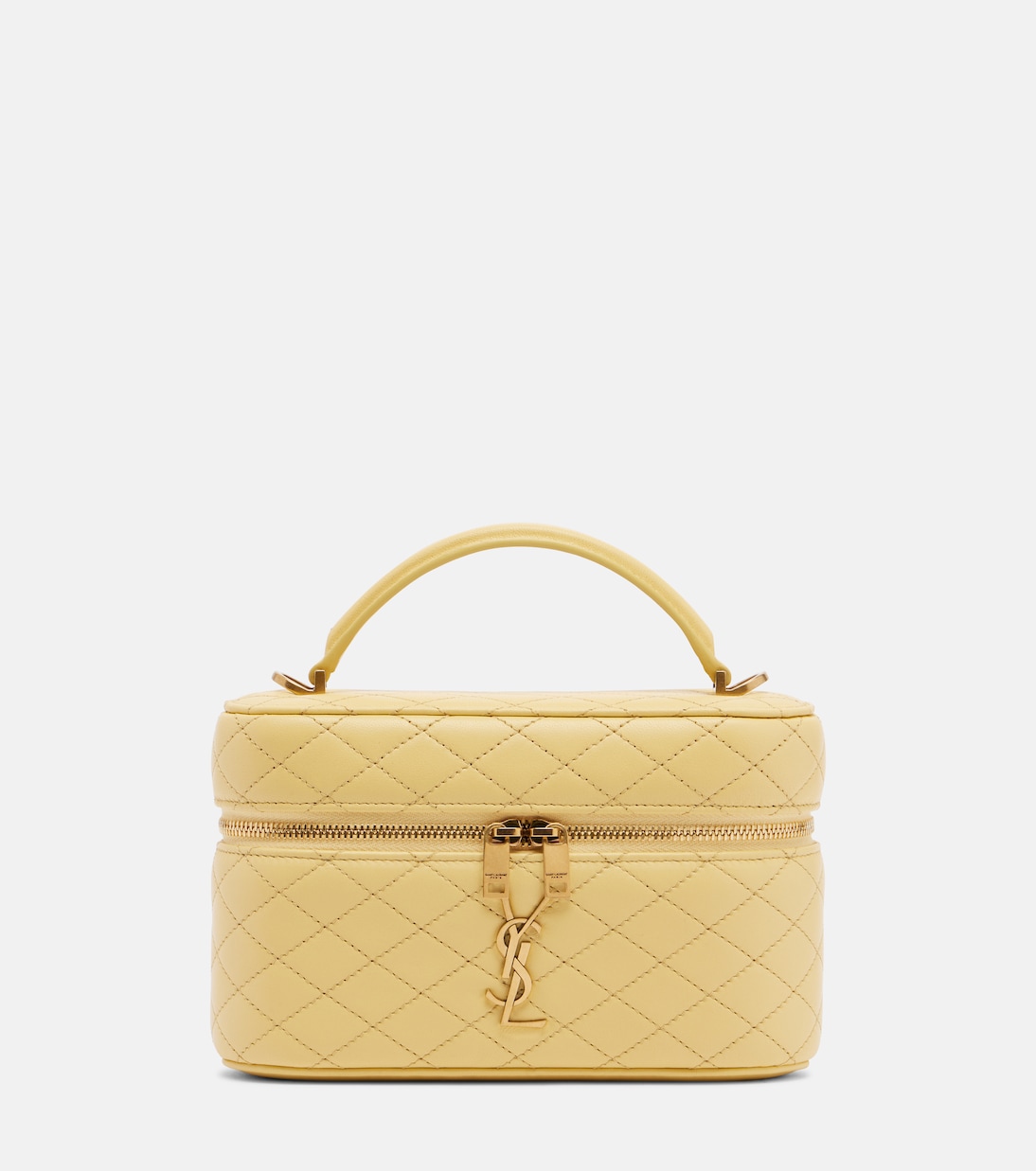 Bolso neceser Gaby de piel acolchada | Saint Laurent