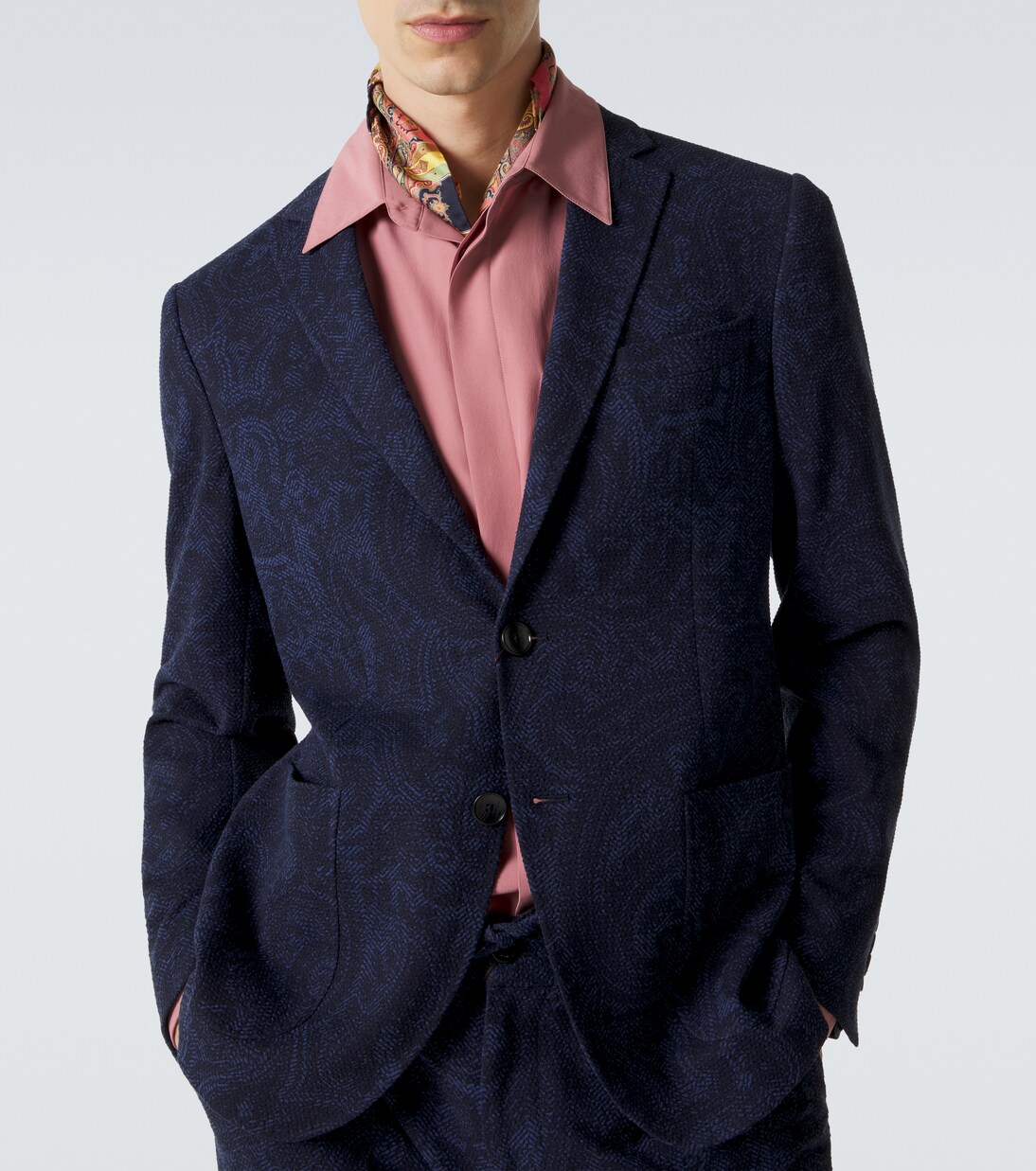 Printed jersey blazer | Etro