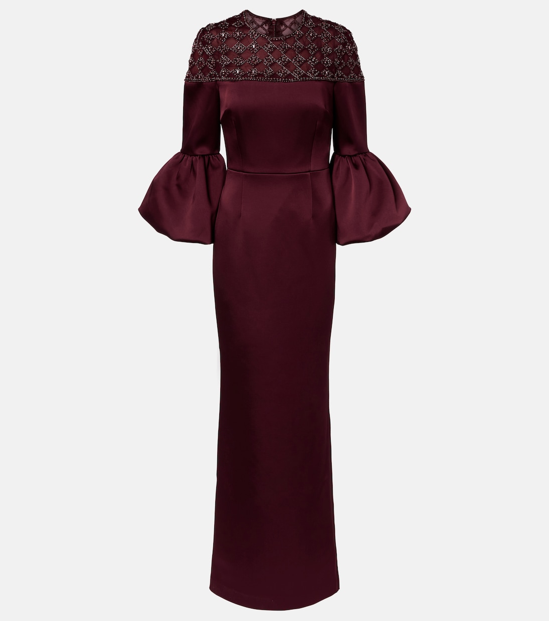 Alora embellished satin gown | Rebecca Vallance