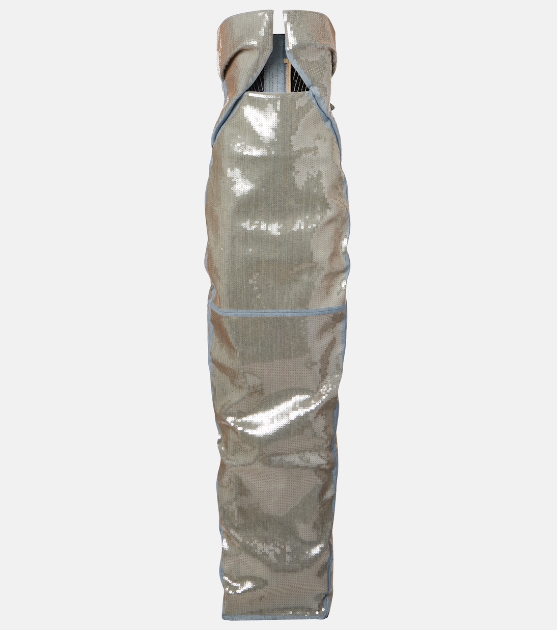 Prong sequined denim gown | Rick Owens