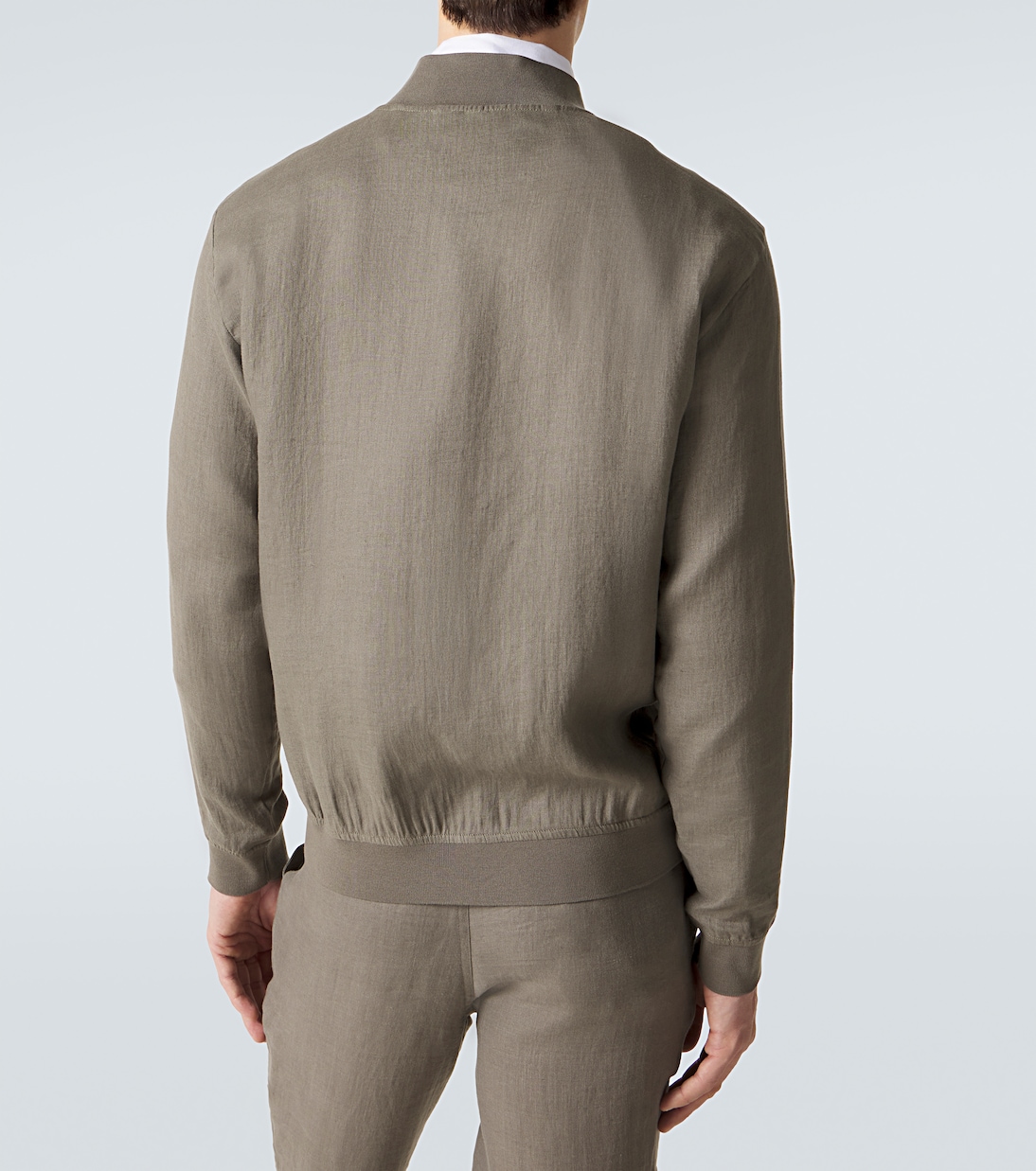 Bomberjacke aus Leinen | Kiton