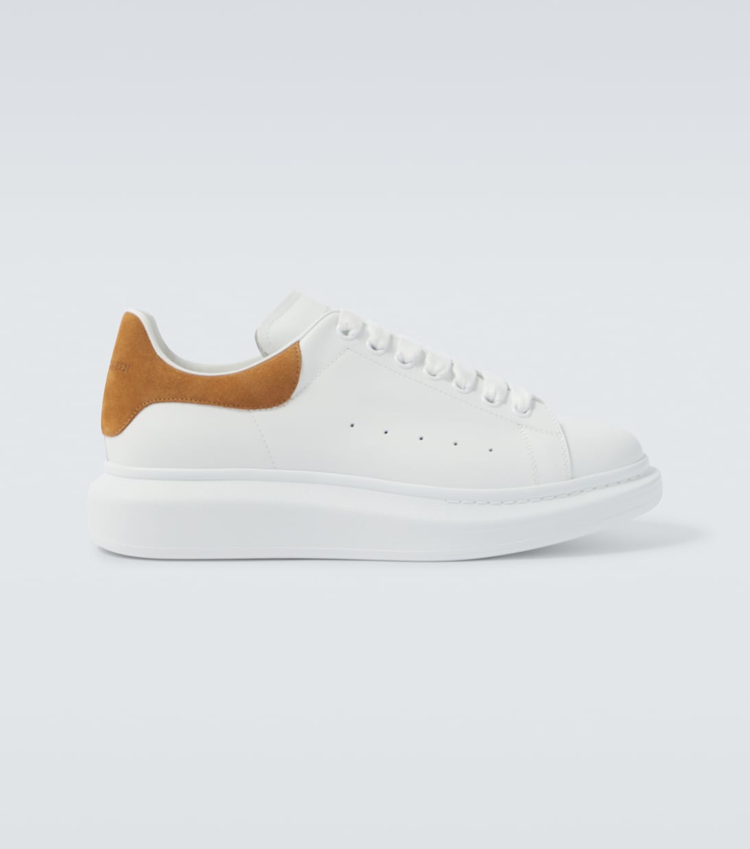 Oversized leather sneakers | McQueen