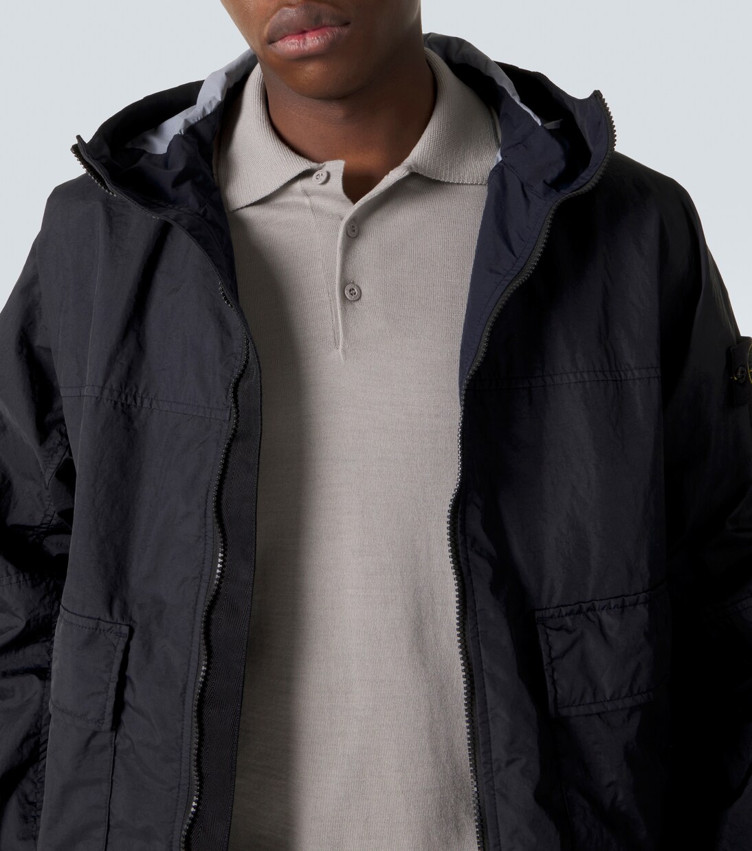 Polohemd Compass aus Schurwolle | Stone Island