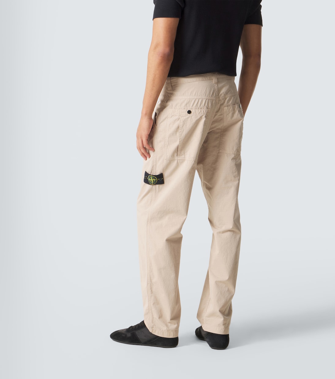 Gerade Hose Compass aus Baumwolle | Stone Island