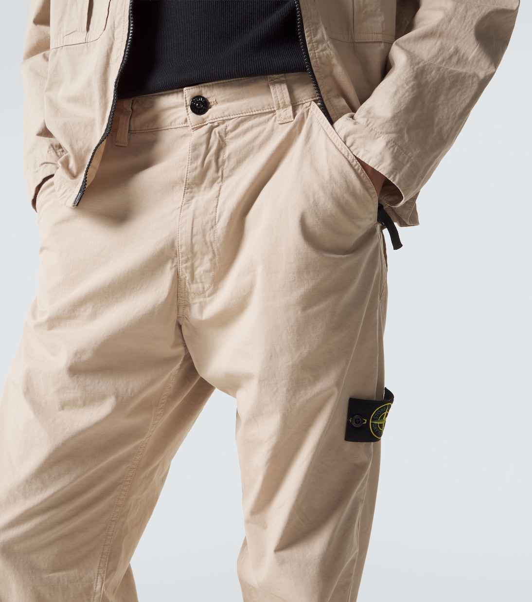 Gerade Hose Compass aus Baumwolle | Stone Island