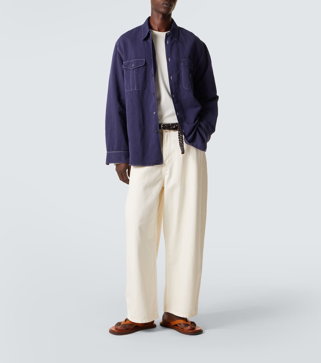 Curren leather thong sandals | Studio Nicholson