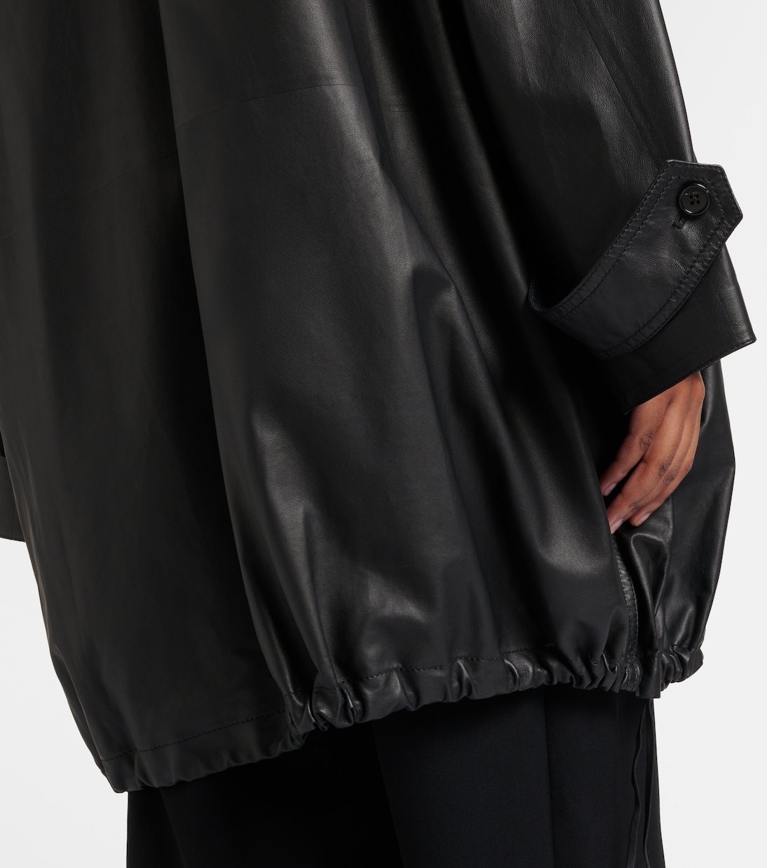 Cassandre leather coat | The Row