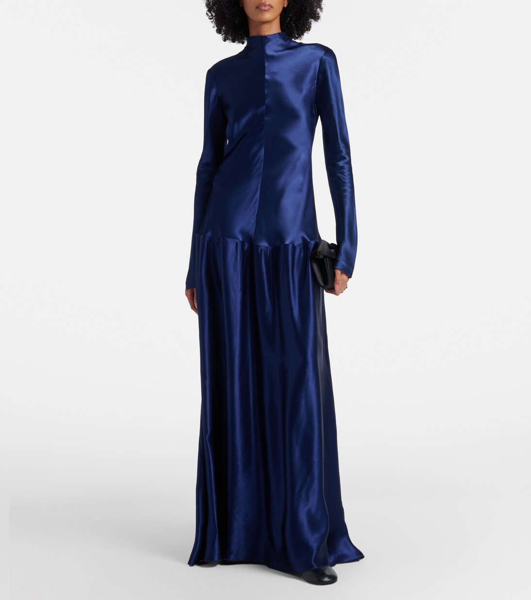 Satin maxi dress | Fforme