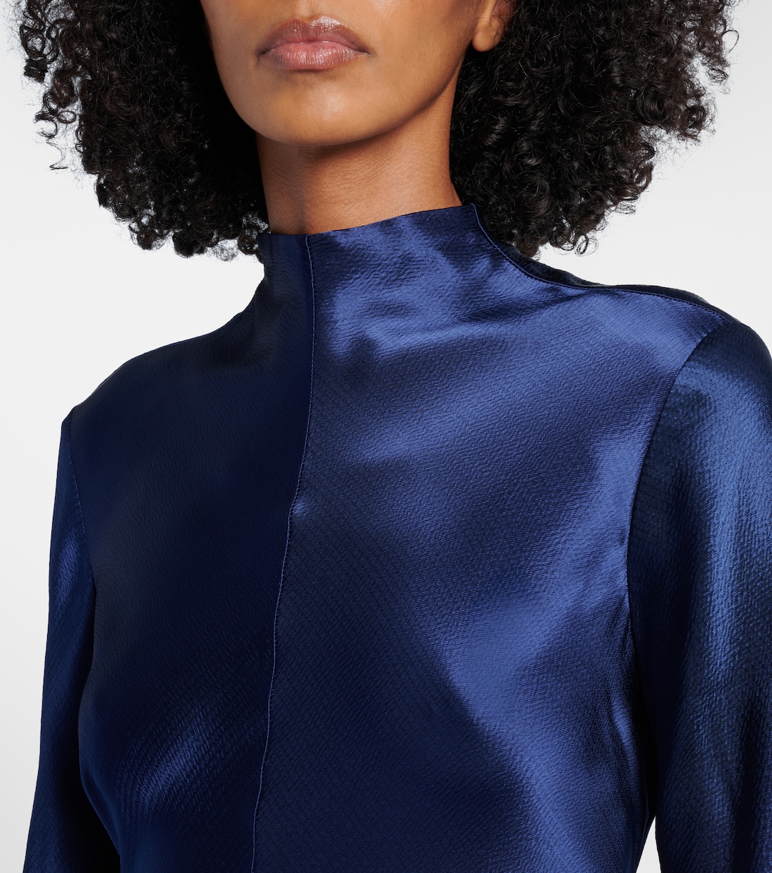 Satin maxi dress | Fforme