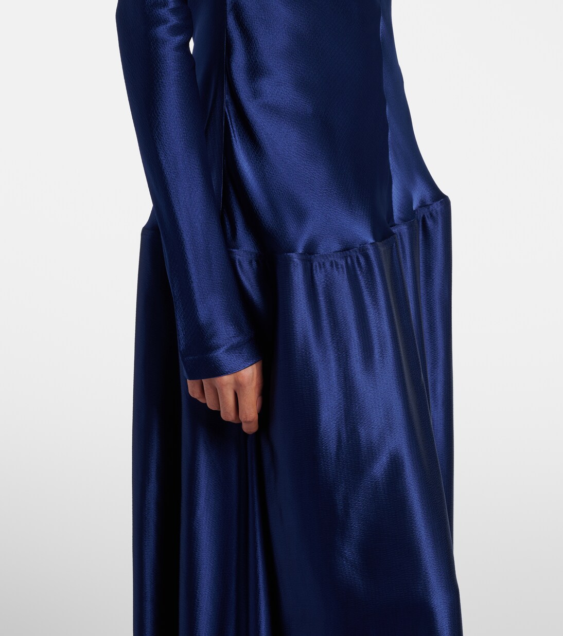 Satin maxi dress | Fforme