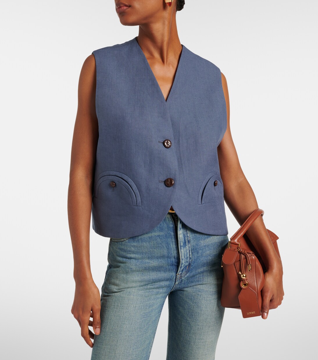 Gliss 리넨 베스트 | Blazé Milano