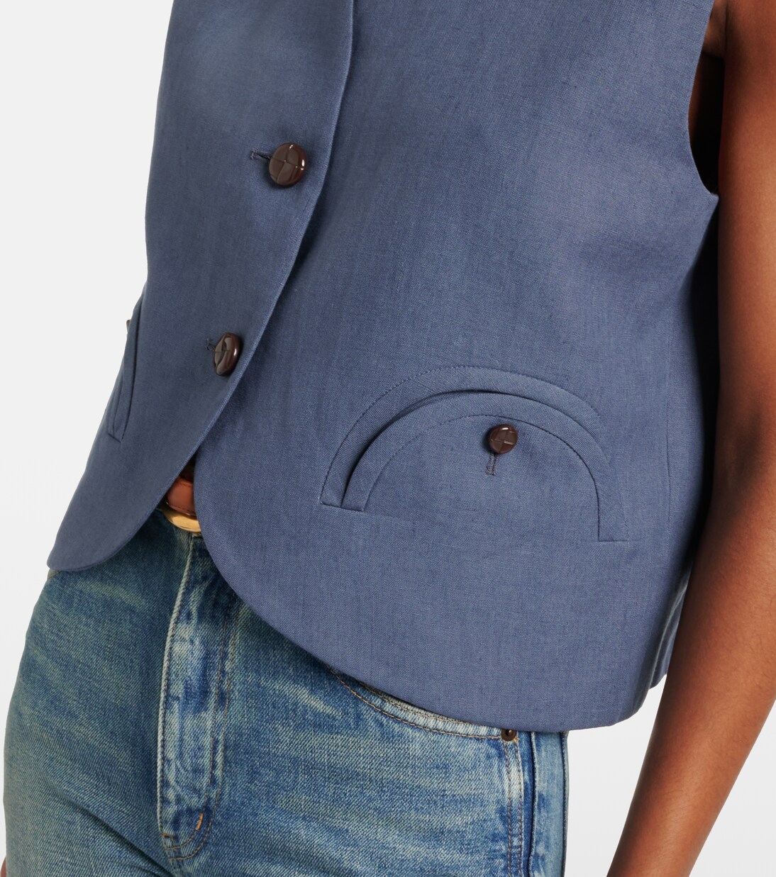 Gliss 리넨 베스트 | Blazé Milano