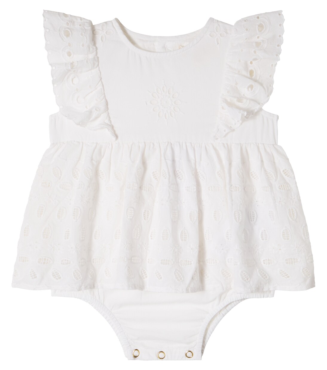 Baby Lenali ruffled cotton dress | Louise Misha