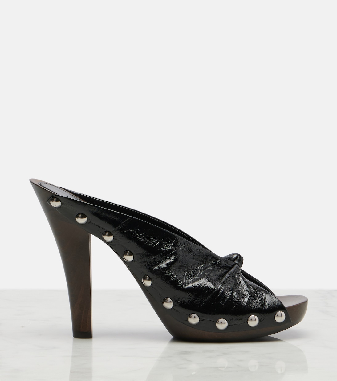 Verzierte Pantoletten aus Leder | Phoebe Philo