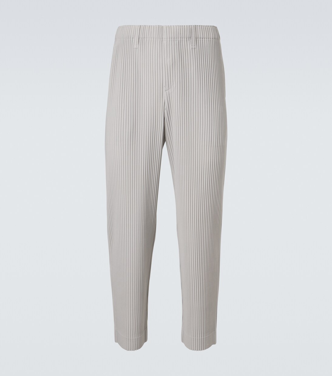 Basics pleated straight pants | Homme Plissé Issey Miyake
