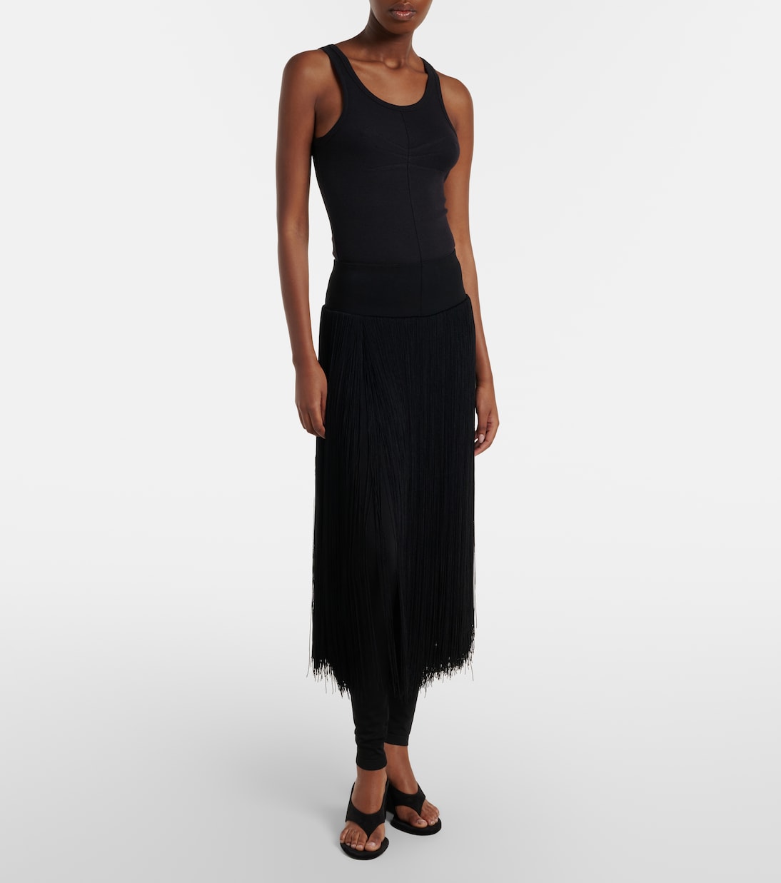 Fringed leggings | Alaïa