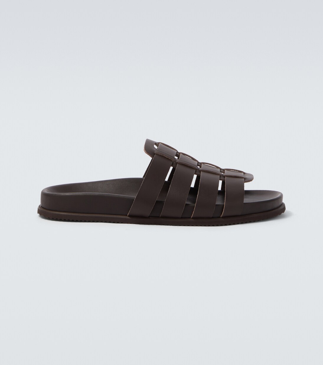 Laodamas leather fisherman sandals | Ancient Greek Sandals