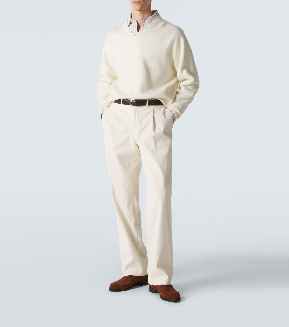 Suede penny loafers | Zegna