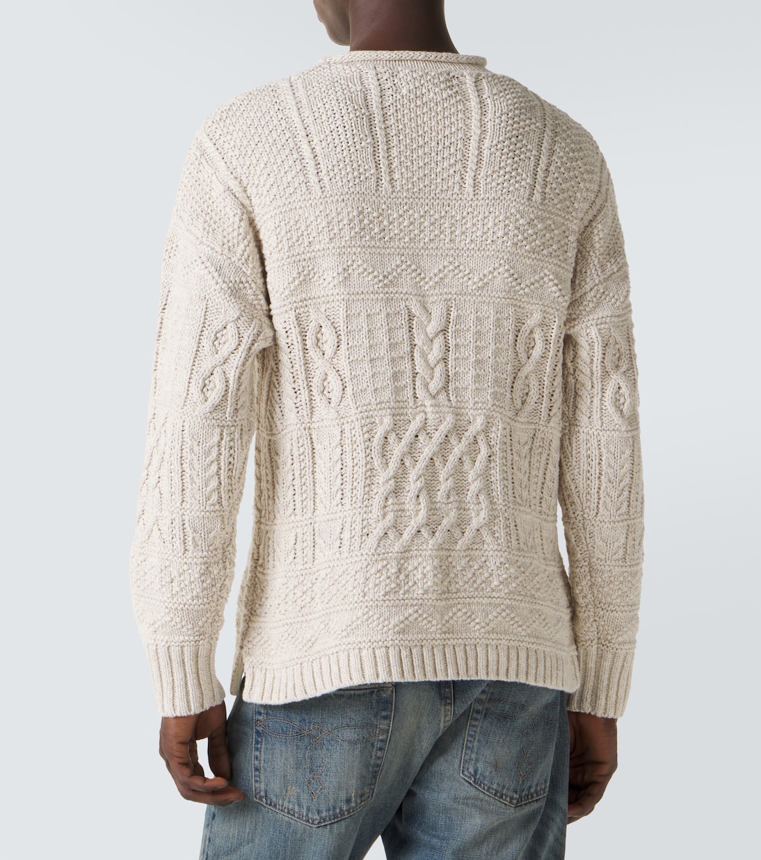 Cotton and linen sweater | RRL