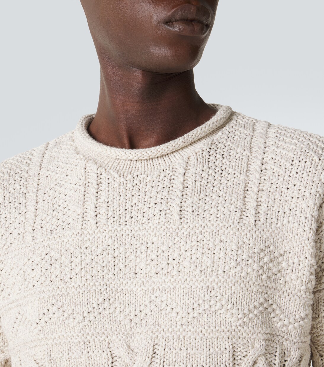 Cotton and linen sweater | RRL