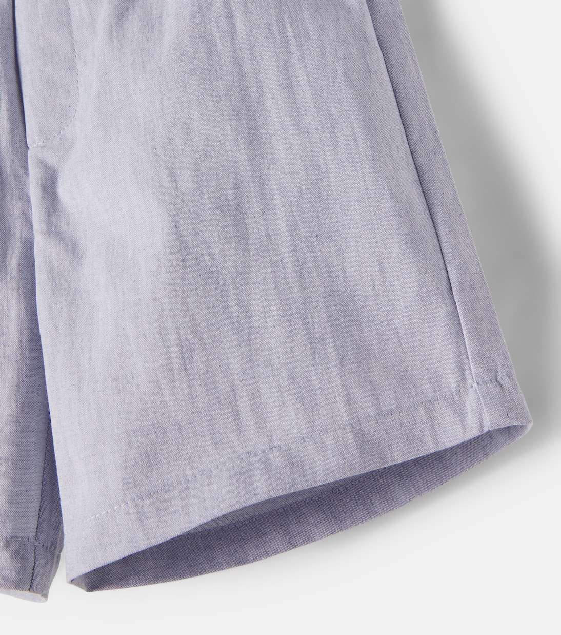 Shorts Plom en mezcla de algodón | Donsje