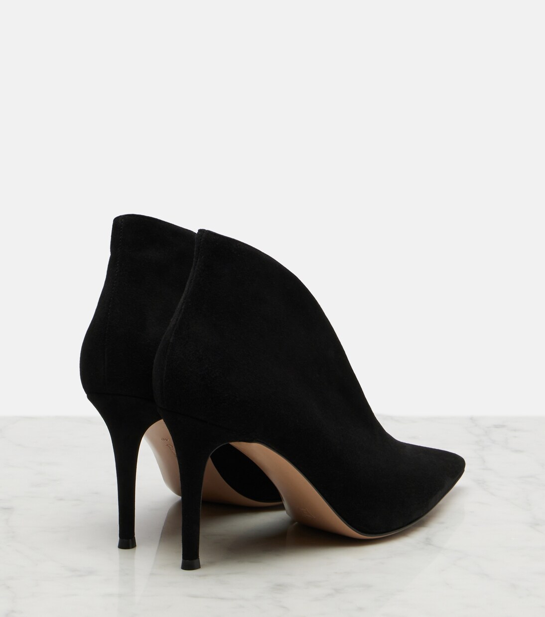 Vania绒面革高跟鞋 | Gianvito Rossi