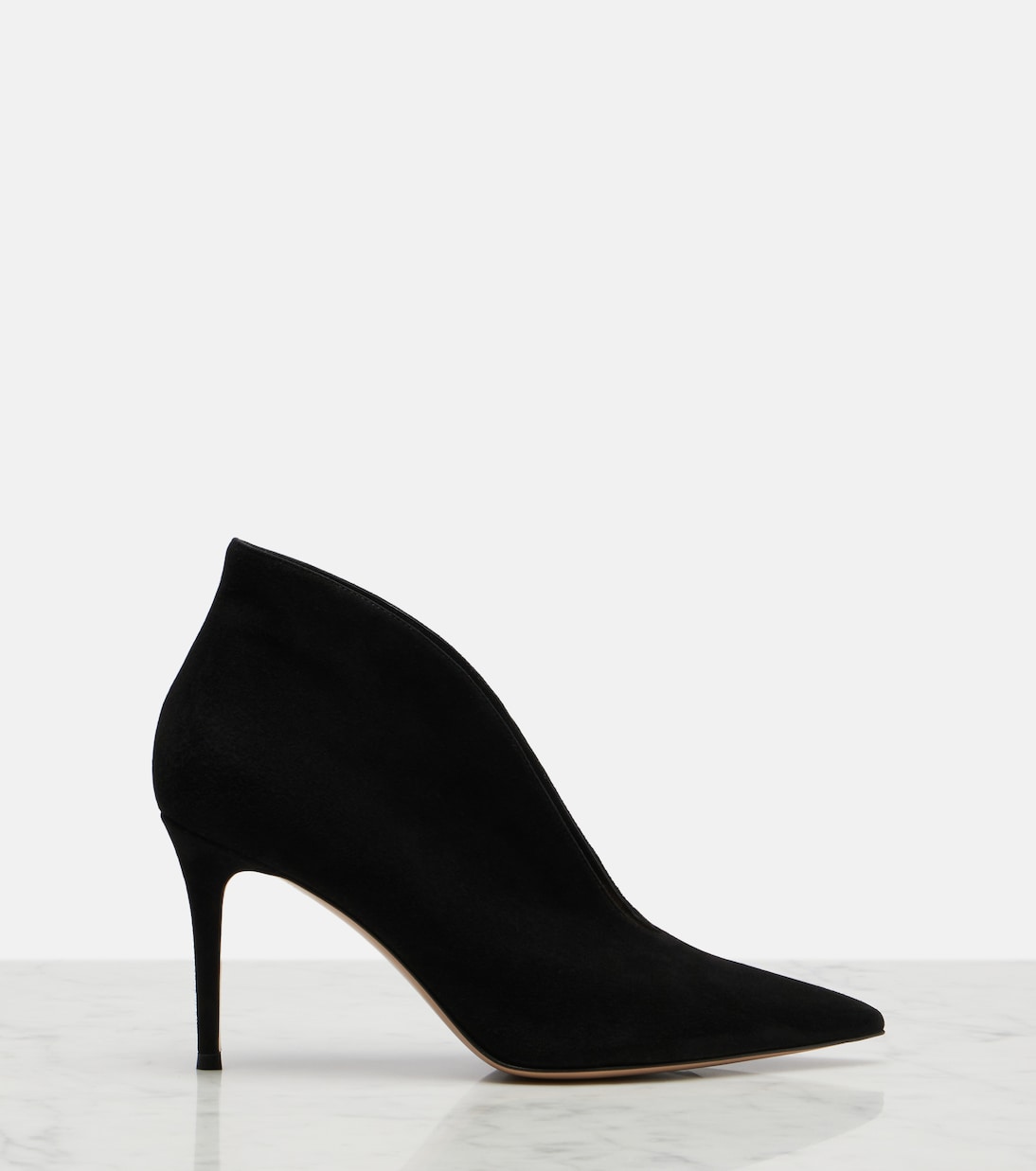 Vania绒面革高跟鞋 | Gianvito Rossi