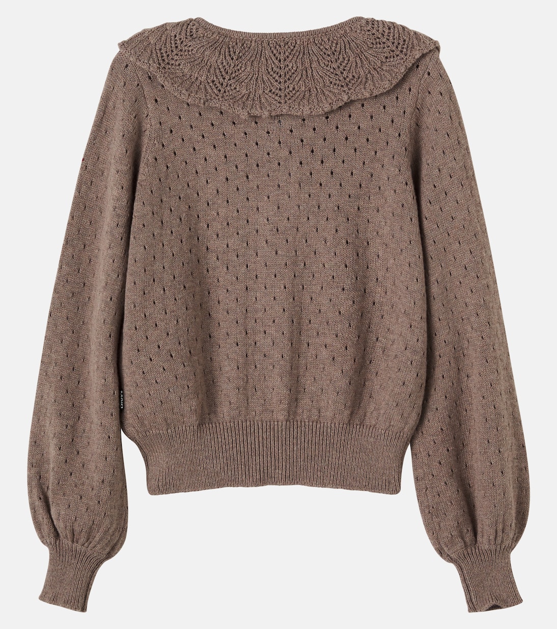 Glow cotton and wool cardigan | Molo