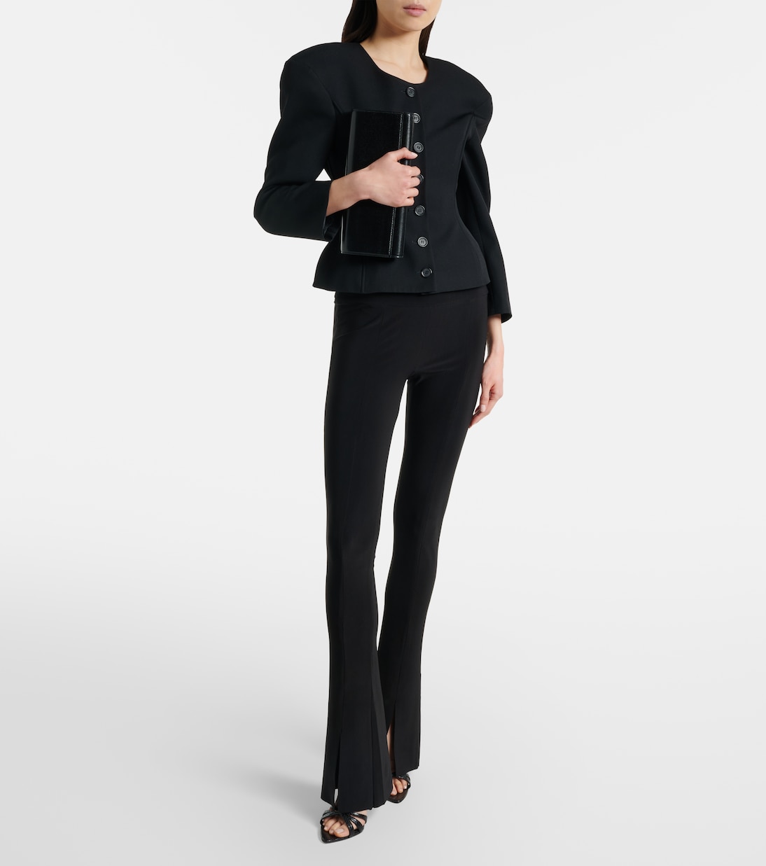 Hose Spat aus Jersey | Norma Kamali