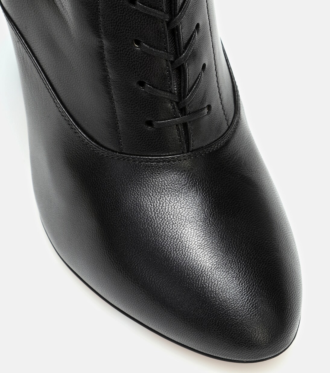 Leather knee-high boots | Miu Miu