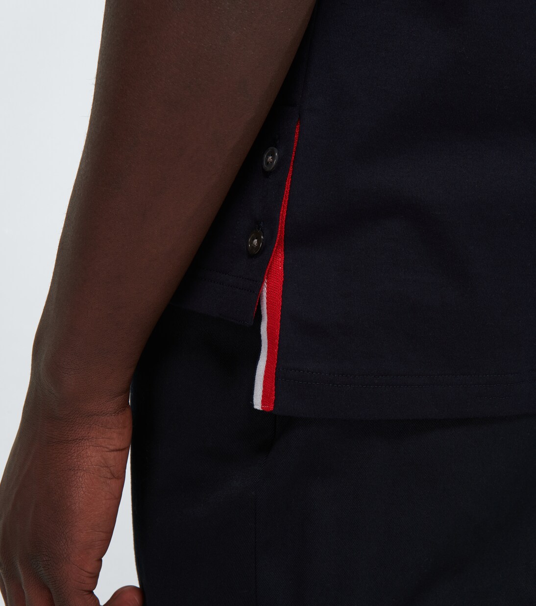 Short-sleeved cotton T-shirt | Thom Browne