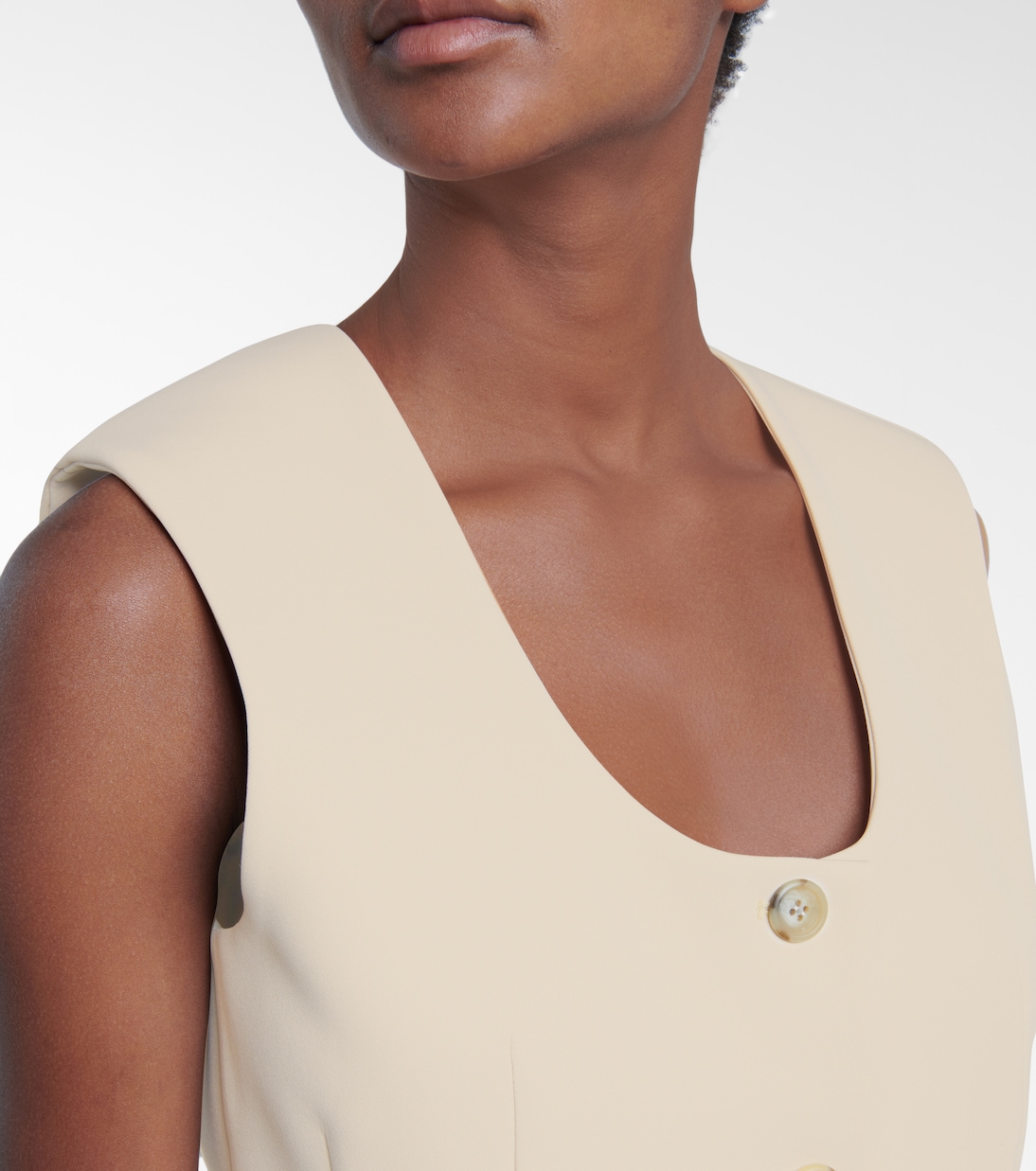 Alicia sleeveless midi dress | Deveaux New York