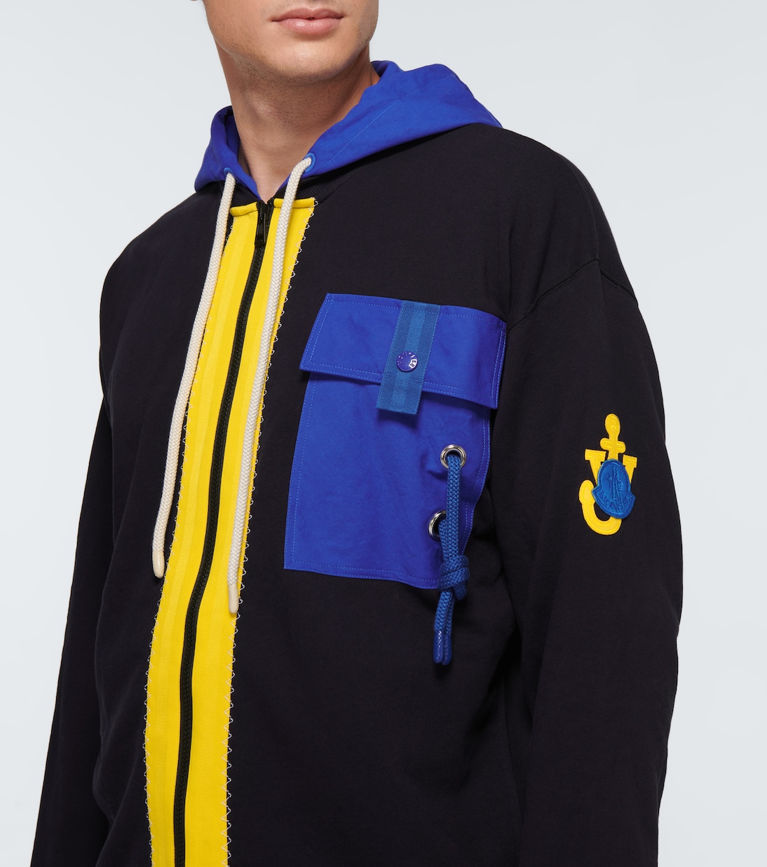 1 Moncler JW Anderson hooded sweatshirt | Moncler Genius