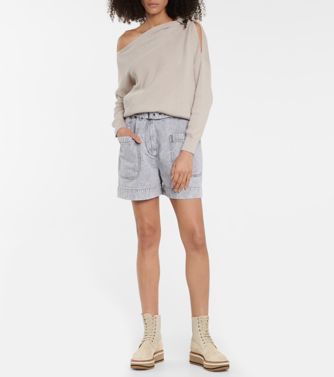 Bottines Brendy à plateforme en daim | Clergerie