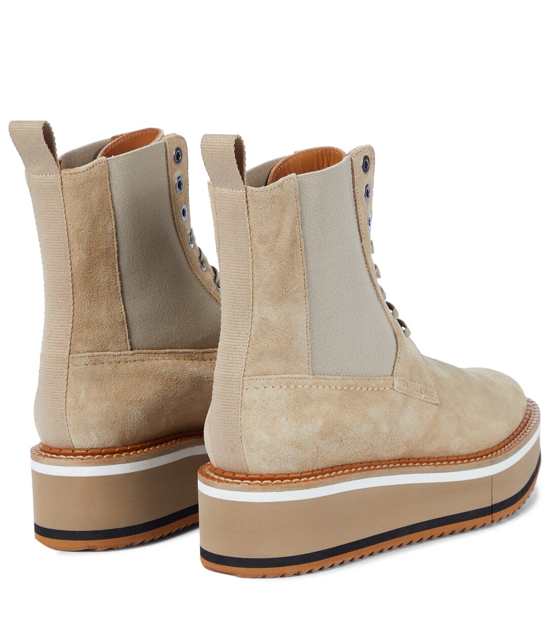 Bottines Brendy à plateforme en daim | Clergerie