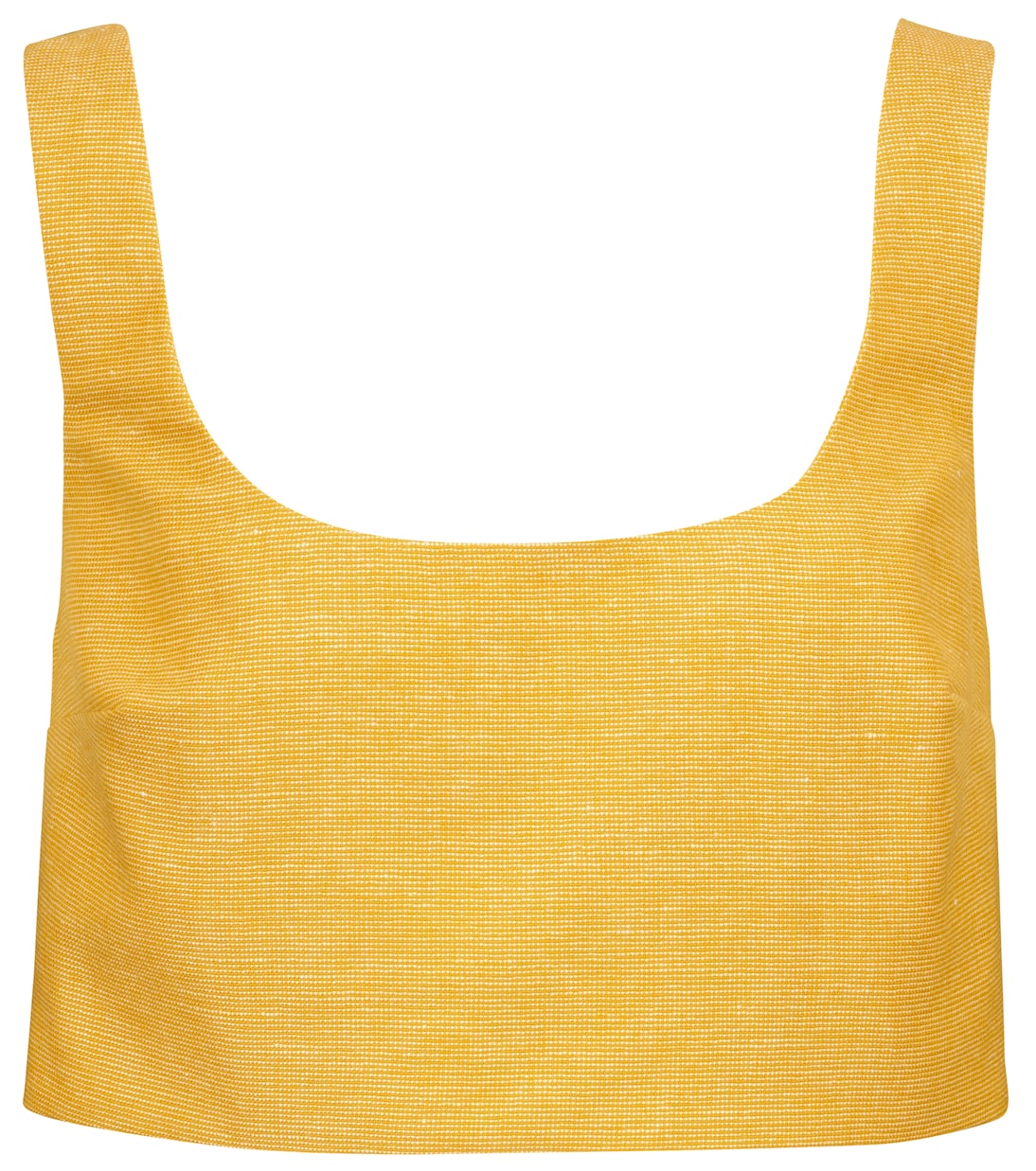 Cropped-Top Joan aus Kaschmir und Leinen | Gabriela Hearst