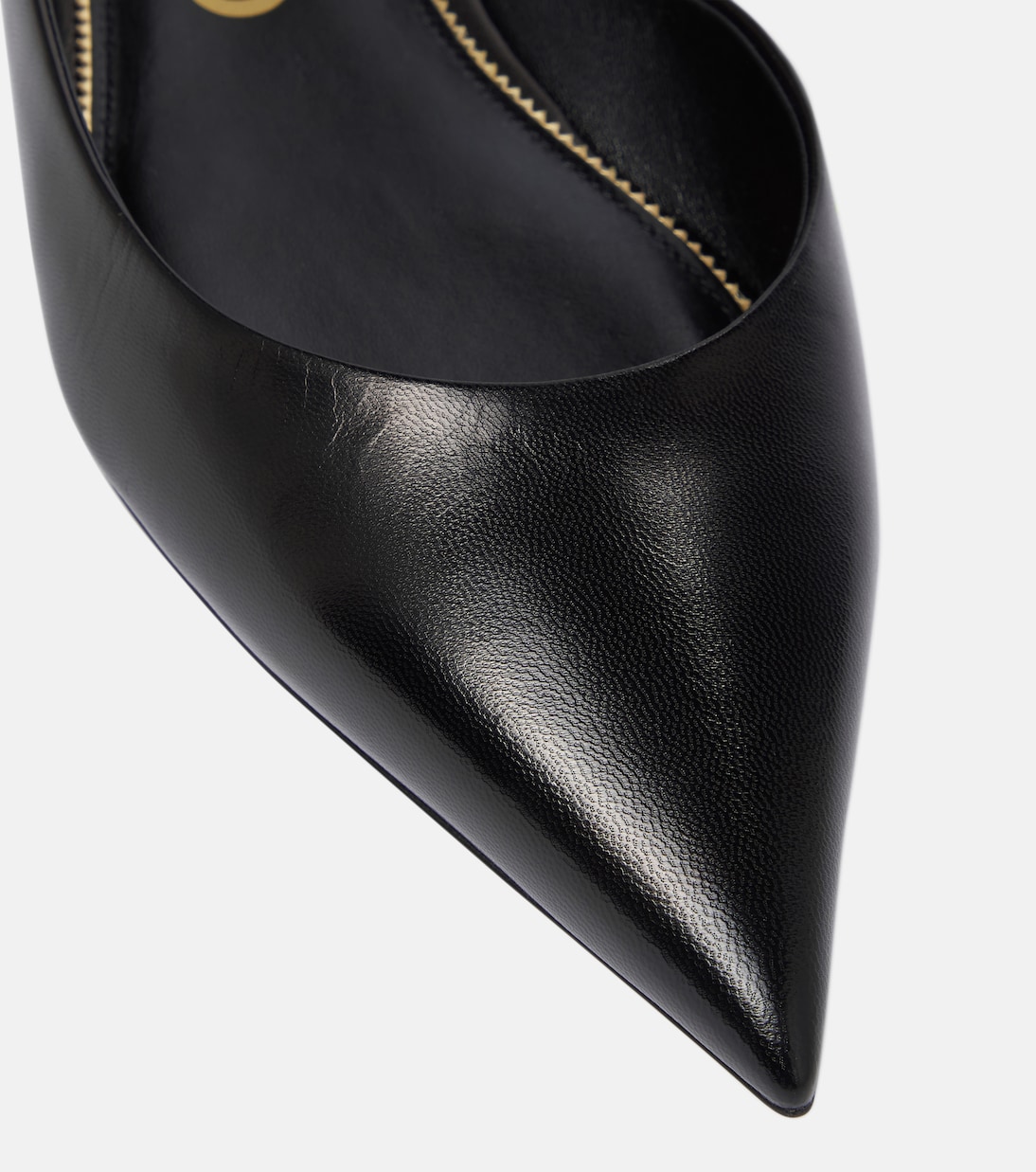 Padlock leather slingback flats | Tom Ford