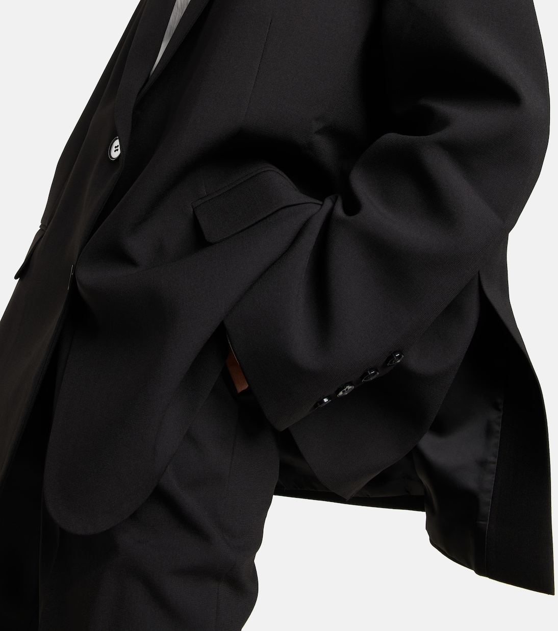 Bea twill blazer | The Frankie Shop