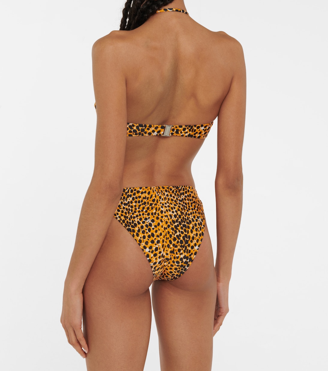 Culotte de bikini à motif léopard | Ganni