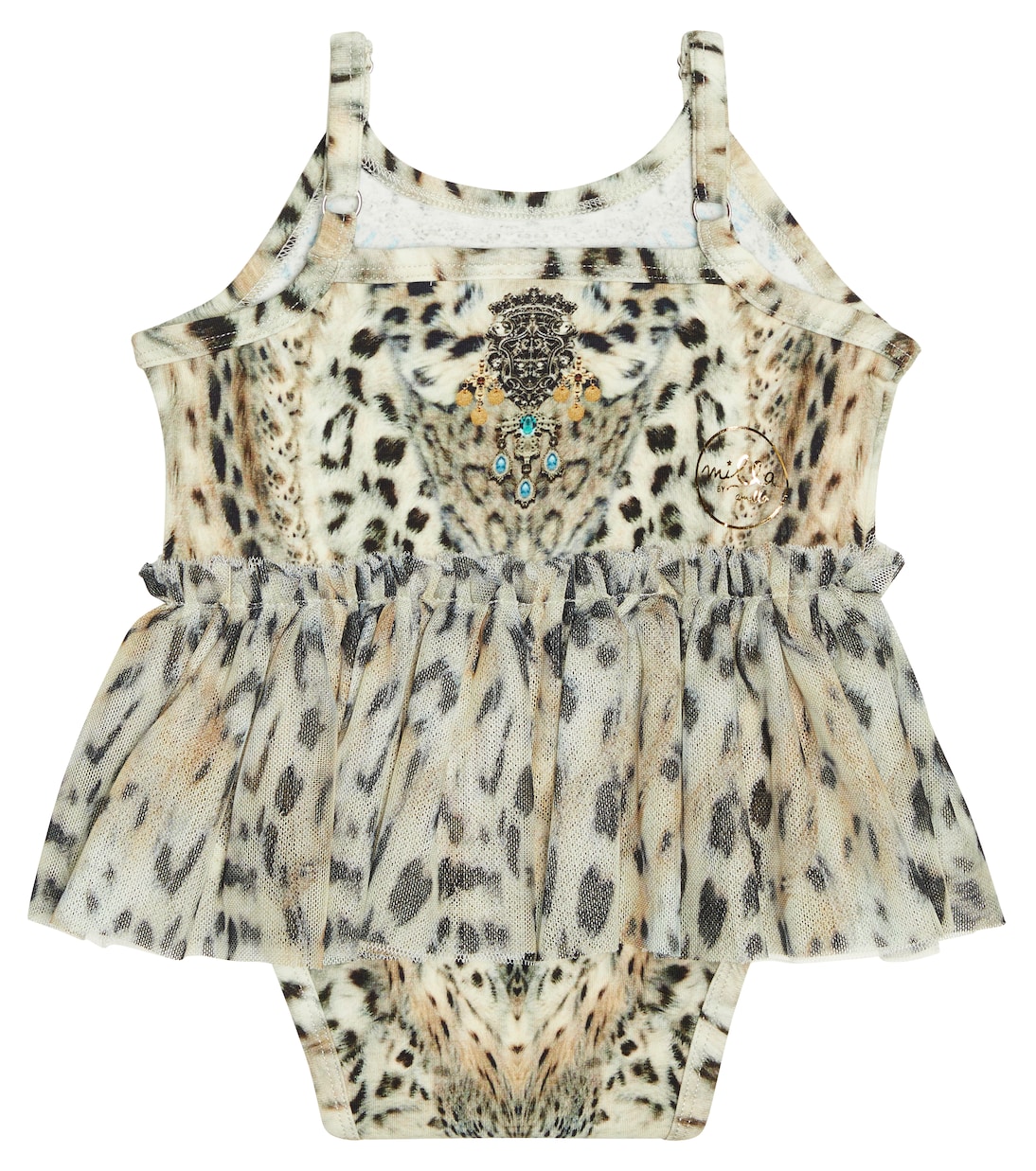 Baby printed cotton-blend bodysuit | Camilla Kids